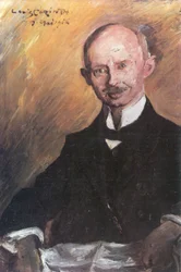 Portræt Otto Winter en farmaceut fra Hannover